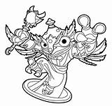 Skylanders Loop Hoot Unleashes Claws Swap Force His Pages2color Pages Coloring Cookie Copyright sketch template