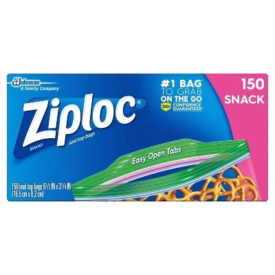 ziploc storage snack bags target