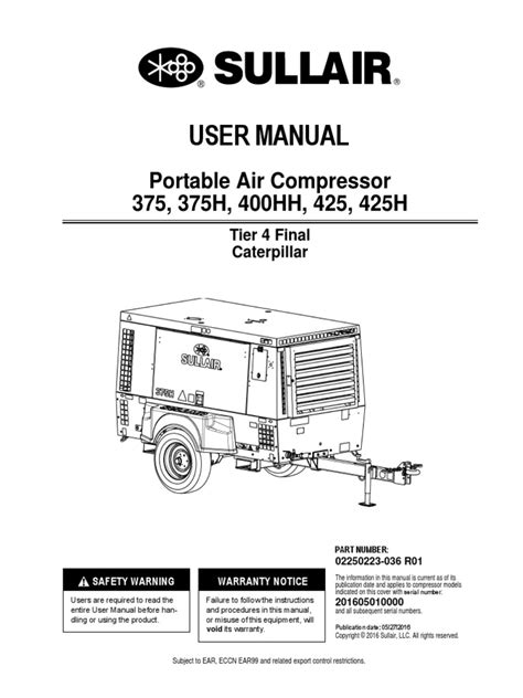 manual compressor sullair   personal protective equipment valve