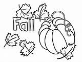 Fall Pages Color Printable Via sketch template