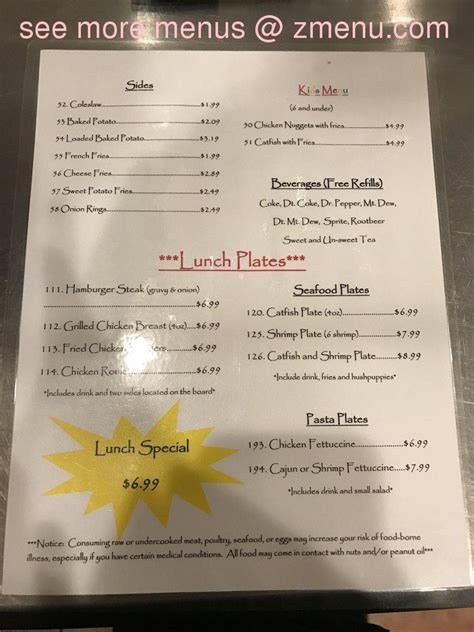 menu  ashleys restaurant restaurant philadelphia mississippi  zmenu