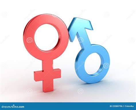 de symbolen van het geslacht stock illustratie illustration  teken illustratie