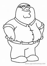 Griffin Peter Coloring Pages Stewie Family Guy Color Prestonplayz Printable Getcolorings Adult Getdrawings Template Colorings Popular sketch template