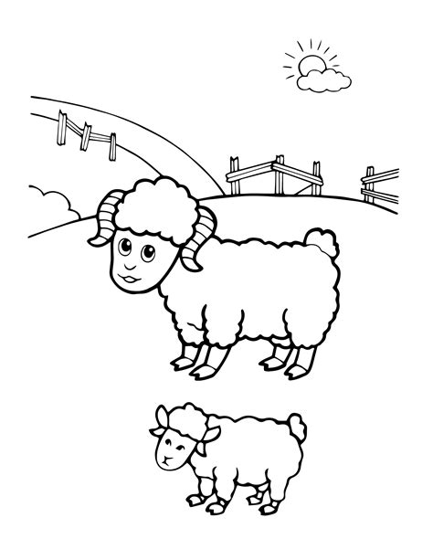 farm animal coloring pages  printable farm animal coloring pages
