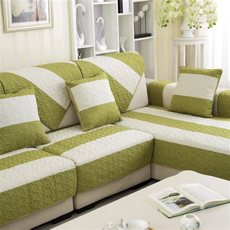 arrival  modern stripped sofa slipcover  sectional sofa home sofa covers sets linen
