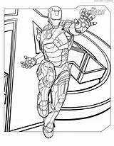 Ultron Avengers sketch template