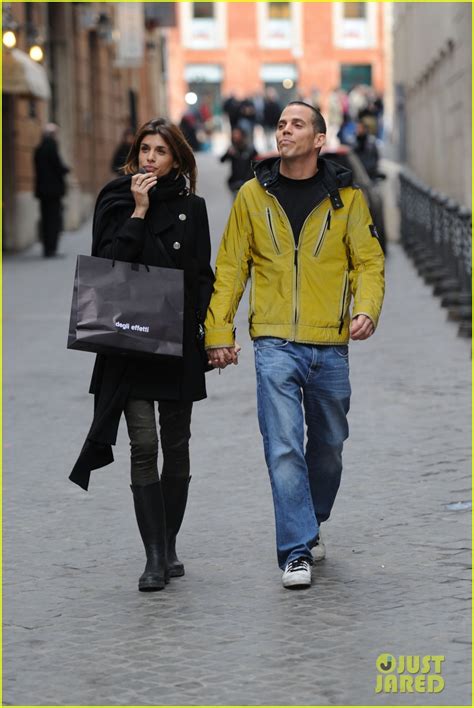 elisabetta canalis and steve o romance in rome photo
