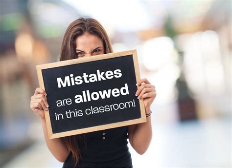 Embrace Mistakes In The Classroom 5 Reasons To Redirect An Assignment
