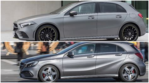 Photo Comparison 2019 W177 Mercedes A Class Vs Old W176