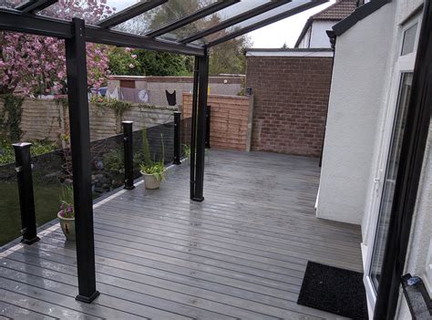 modern steel veranda installer  leigh lancashire greater manchester