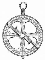 Astrolabe Hypatia sketch template