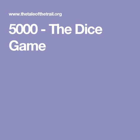 dice game dice games games