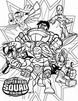 Squad Coloring Super Hero Pages Marvel Superhero Colouring Print Magnificent Printable Imaginext Show Kids Dino Superheroes Heroes Activities Getcolorings Netart sketch template
