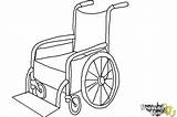 Wheelchair Draw Coloring Step Drawingnow sketch template