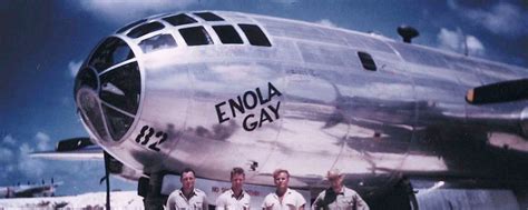 enola gay pilots eye view