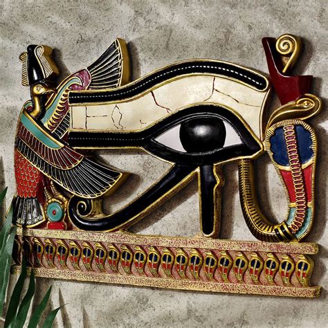Design Toscano Egyptian Eye Of Horus Wall Décor Ebay