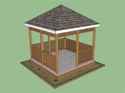 plans de gazebo en bois gratuits  vous pouvez telecharger aujourd