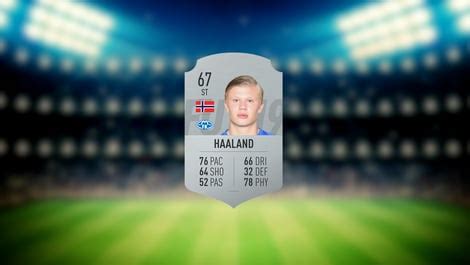earlygame fut history  erling haaland cards