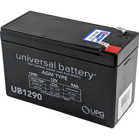 12 Volt 9 Ah Sealed Lead Acid Rechargeable Battery F2 Terminal