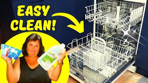 clean  dishwasher  baking soda  vinegar youtube