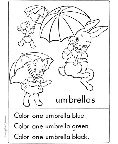 easter preschool coloring page