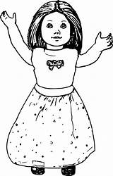 Doll Toy Wecoloringpage sketch template