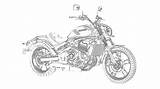 Coloring Motorcycle Pages Kawasaki Vulcan Print sketch template