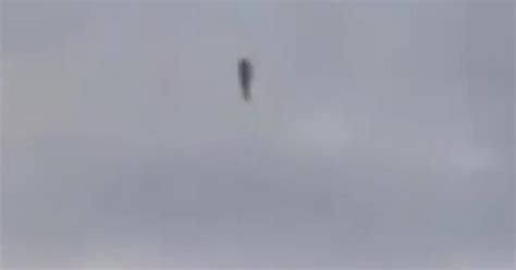 Bizarre Footage Of Humanoid Figure Spotted Floating In The Sky Before
