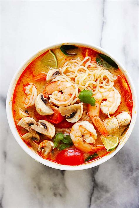Thai Shrimp Noodle Soup Rasa Malaysia