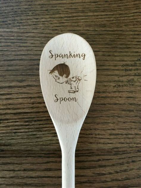 wooden spanking spoon cooking spoon 14 funny t for mom laser