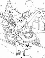 Winter Wonderland Coloring Pages Handipoints Santa Printables Primarygames Cat Getdrawings Drawing Inc 2009 Cool Find Good Getcolorings sketch template
