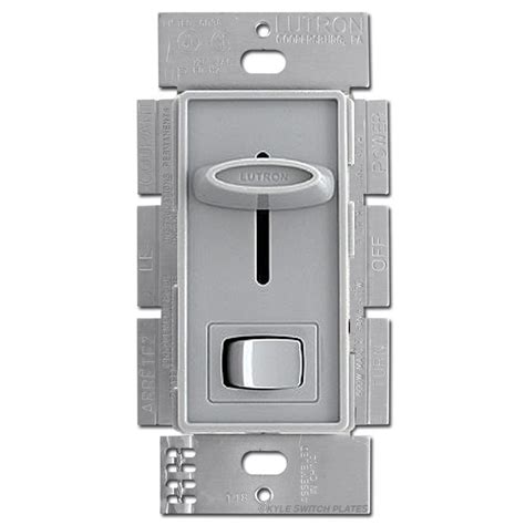 lutron cfl led  dimmers   switch scl p