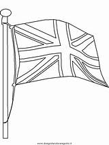 Colorare Vlag Inghilterra Engeland Ausmalbilder Angleterre Coloriage Engels Flagge Bandeira Flags Inglese Disegno Pintar Englische Bandiera Engelse Ausmalen Unido Reino sketch template