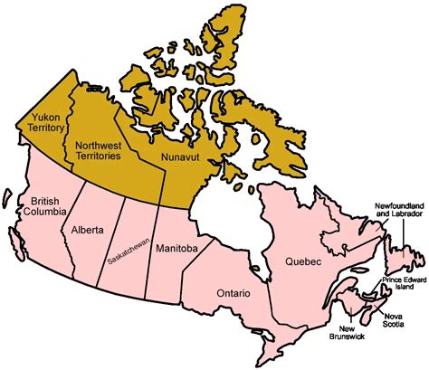 Canada Provinces English •