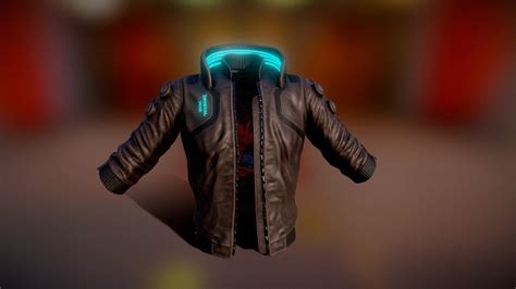 cyberpunk 2077 v s jacket download free 3d model by biscuiteater