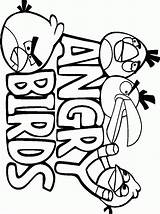 Angry Birds Pages Coloring Printable sketch template