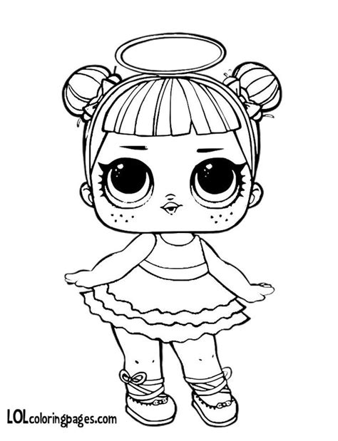 unicorn coloring pages lol dolls coloring pages