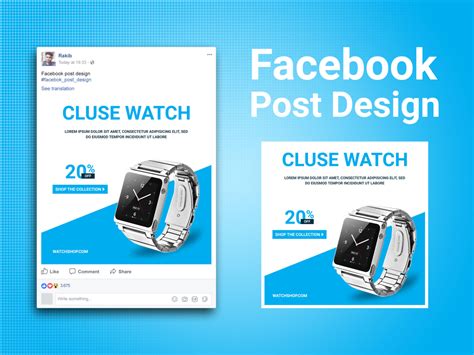 product ads banner design  facebook  md rakib hosen  dribbble