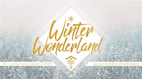 winter wonderland banner