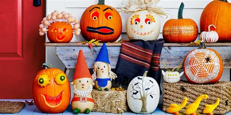 pumpkin carving ideas halloween  creative jack  lantern
