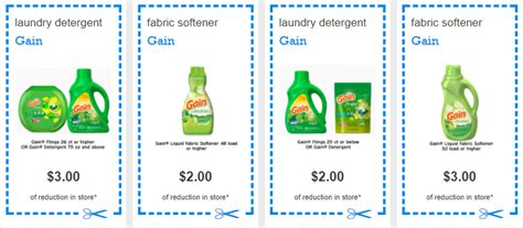 print  awesome gain printable coupons  momma taught