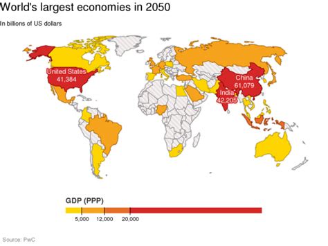 What The World Will Be Like In 2050 In Eight Maps And Charts Indy100