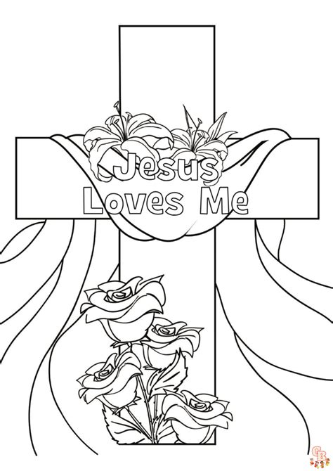 religious easter coloring pages  printable sheets
