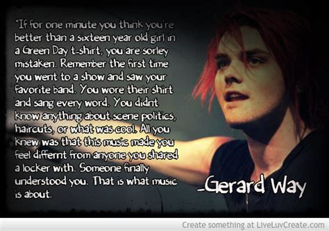 Image result for Gerard Way Quotes