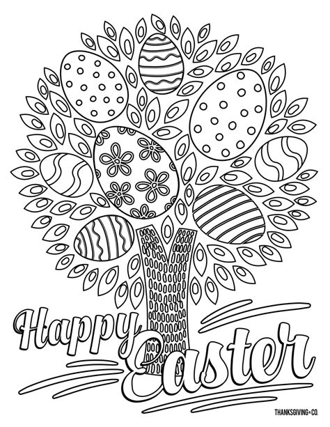 printable easter coloring pages images