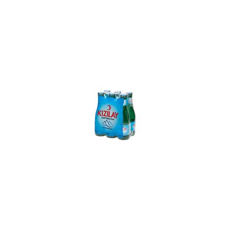 kizilay mineral water ml glass  pack  soft drinks     turkishgrocerycom