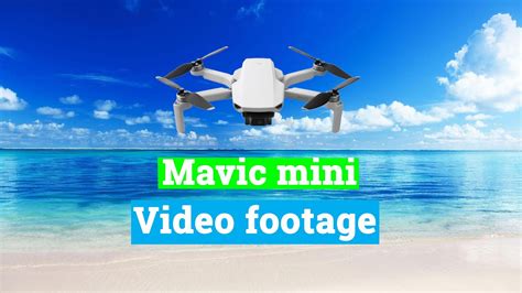 mavic mini video footage youtube