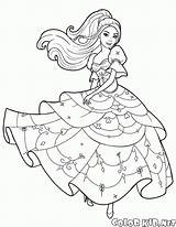 Colorare Disegni Danza Elegante Vestito sketch template