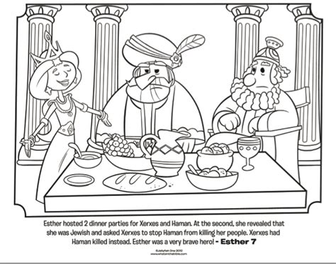 sheenaowens queen esther coloring pages