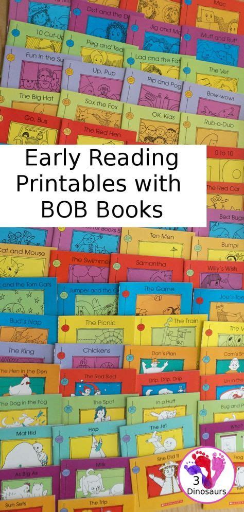 early reading printables  bob books  loads  printables